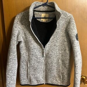 Ascend Zip Up Gray‎ Sweater Sweatshirt Women’s Size Small
